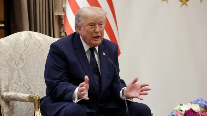 Donald Trump at NATO Summit