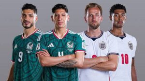 England Face Mexico