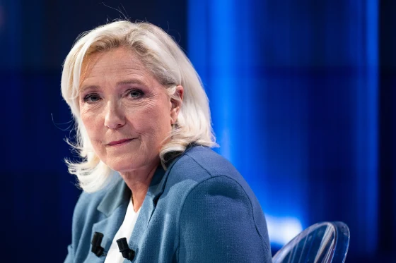 French far-right leader Marine Le Pen
