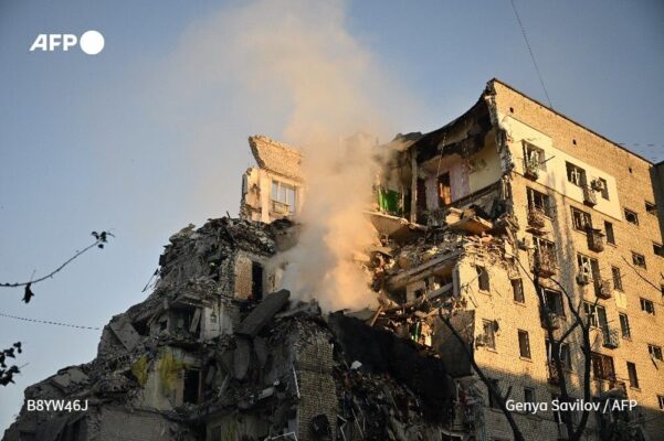 Russian Strike on Kyiv