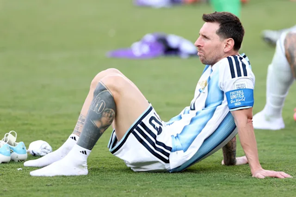 Lionel Messi after 2026 FIFA World Cup Defeat