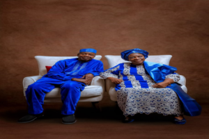 Pastor Adeboye and wife