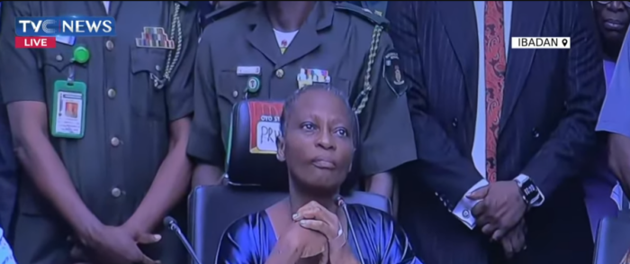 Oyo School principal, Mrs Rachael Alamu