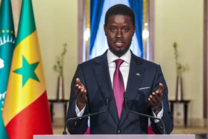 Senegal president Faye