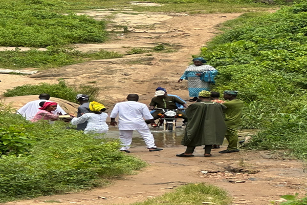 The stream people of Oko-Iyanrin, Amuloko, Ibadan survive on