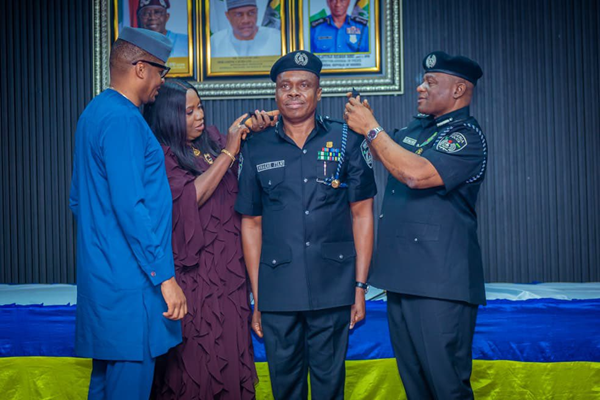 Tunji Disu decorates new police senior officers