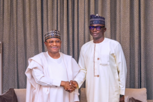 Uba Sani and Jerry Adams