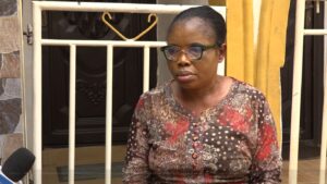 Mrs Bimbo Phillips during the interview with TVC NewsCredit: TVC News/Godfrey George